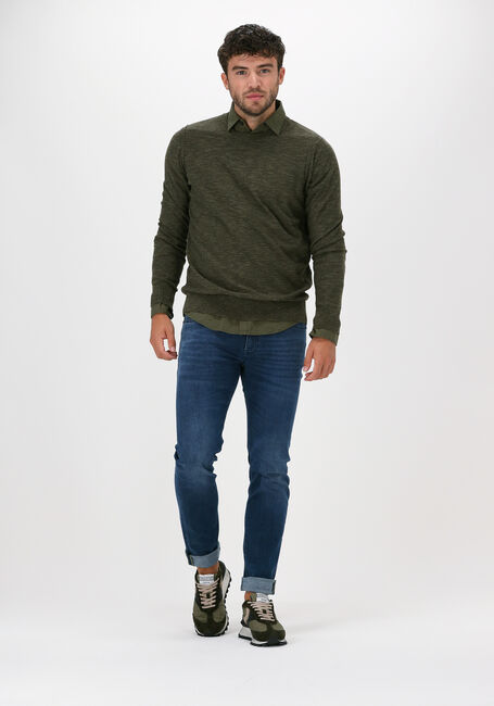 Grüne PME LEGEND Casual-Oberhemd LONG SLEEVE SHIRT POPLIN STRET - large