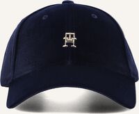 Blaue TOMMY HILFIGER Kappe TH EVENING VELVET CAP - medium