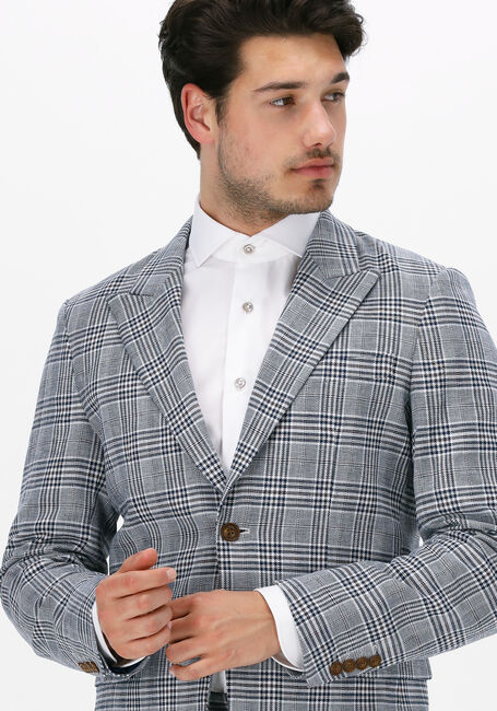 Dunkelblau SELECTED HOMME Jackett SLHSLIM-NOAH MULTI CHECK BLZ - large