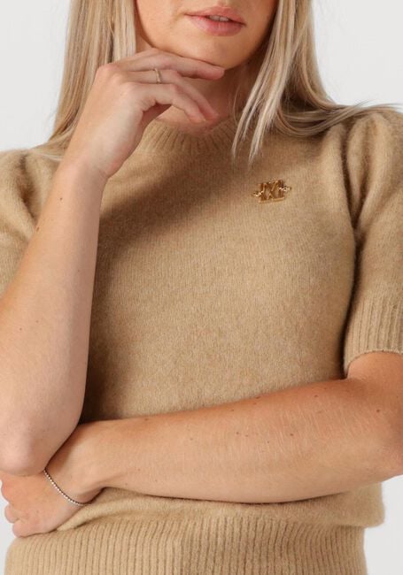Camelfarbene JOSH V Pullover FRANKA - large