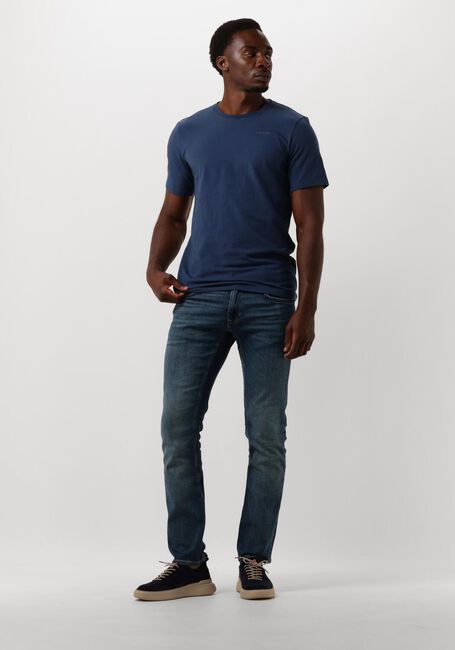 Dunkelblau G-STAR RAW T-shirt SLIM BASE R T S/S - large