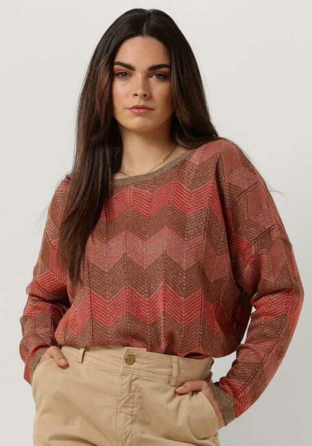 Koralle SUMMUM Pullover BOAT NECK SWEATER SHIMMERING LUREX KNIT - large