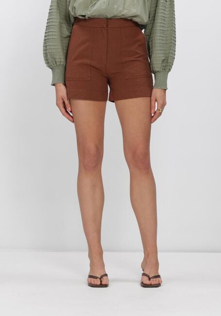 Braune VANESSA BRUNO Kurze Hose GRAVIERE - large
