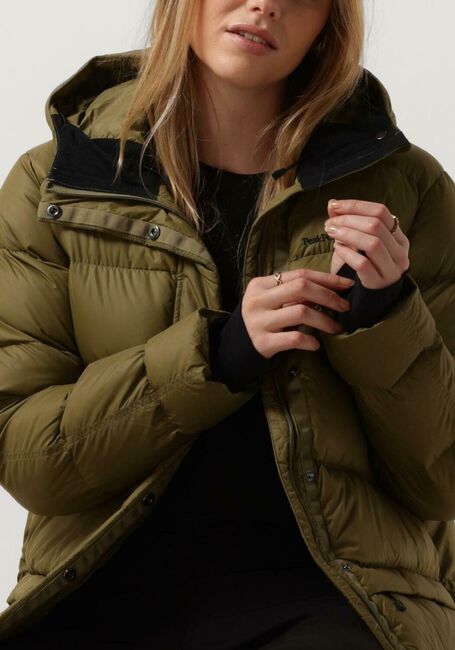 Grüne PEAK PERFORMANCE Wattierte Jack W FROST DOWN COAT - large