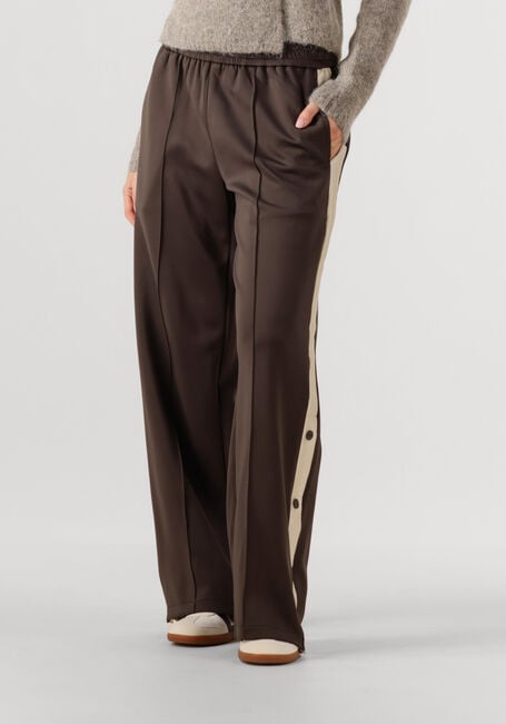 Braune NEO NOIR Weite Hose PUGGY TRACK SUIT PANTS - large