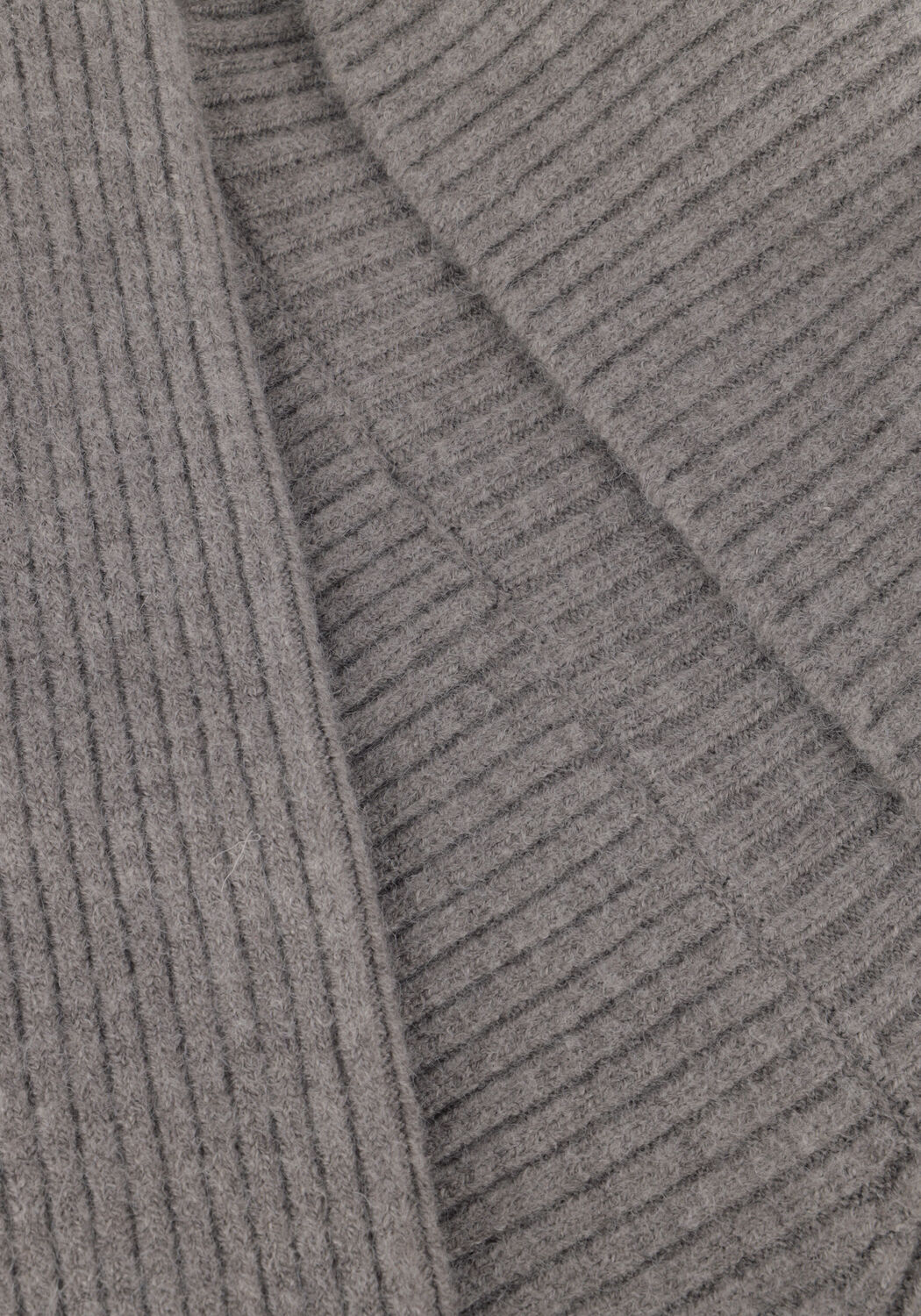 Graue MINUS Pullover FAME OFF SHOULDER KNIT PULLOVER - large