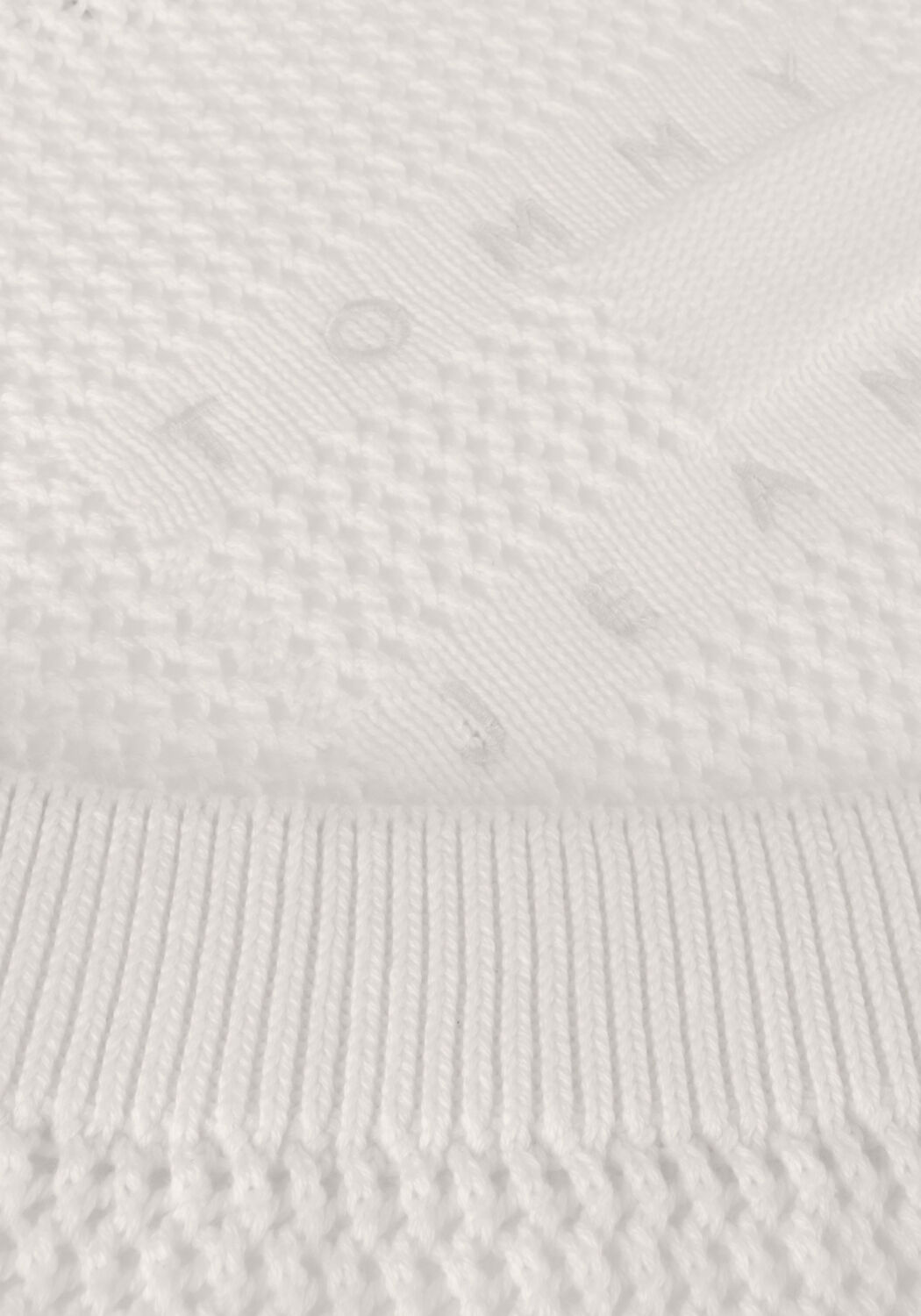 Wei&szlig;e TOMMY JEANS Pullover TJW OPEN STITCH FLAG SWEATER - large