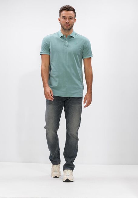 Blaue G-STAR RAW Polo-Shirt DUNDA OVERDYED SLIM POLO S\S - large