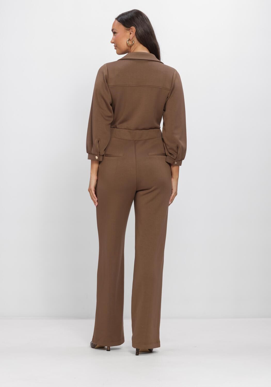 Braune AAIKO Jumpsuit VION VIS 147 - large