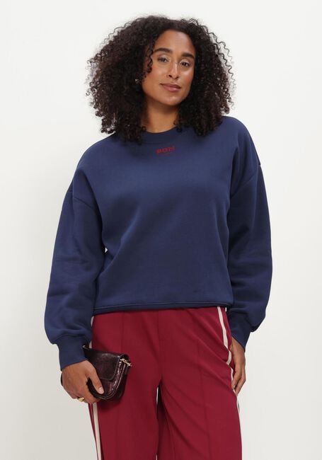 Dunkelblau POM AMSTERDAM Pullover SOPHIE BIG APPLAUSE - large