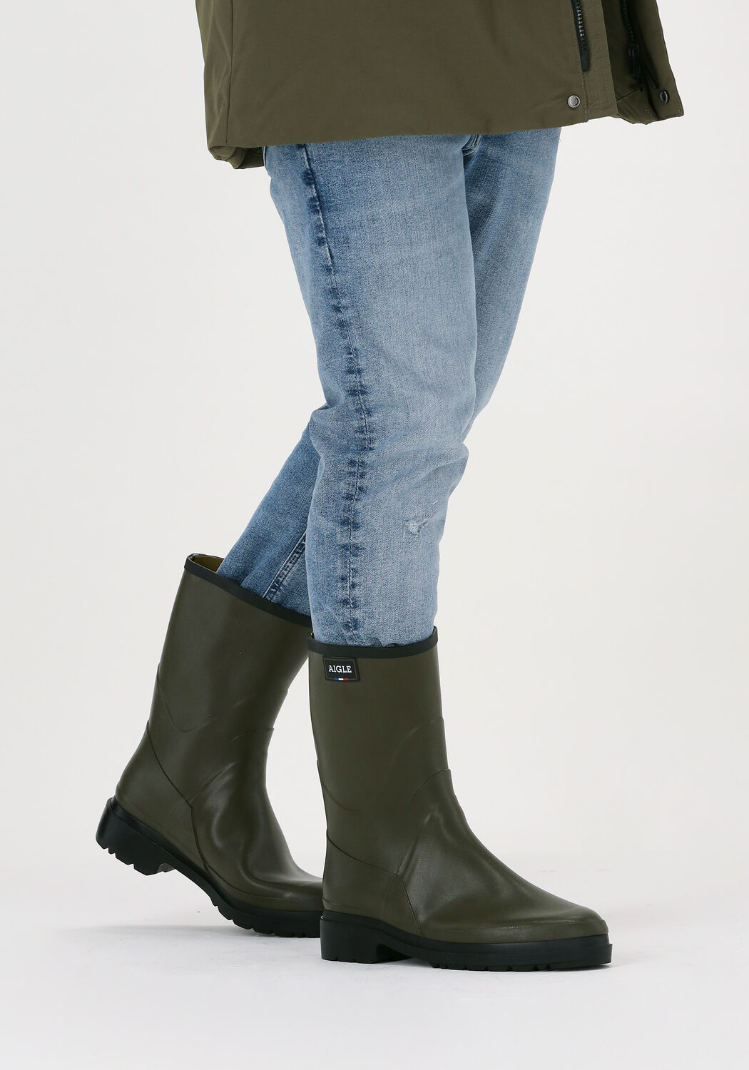 Gr&uuml;ne AIGLE Gummistiefel BISON 2 - large