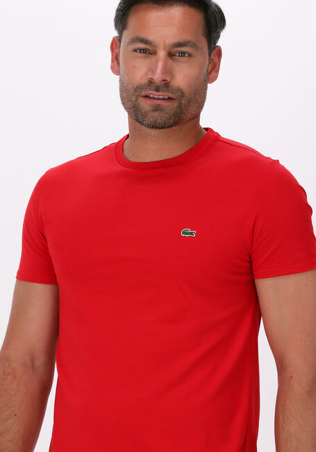Rote LACOSTE T-shirt 1HT1 MENS TEE-SHIRT 12 - large