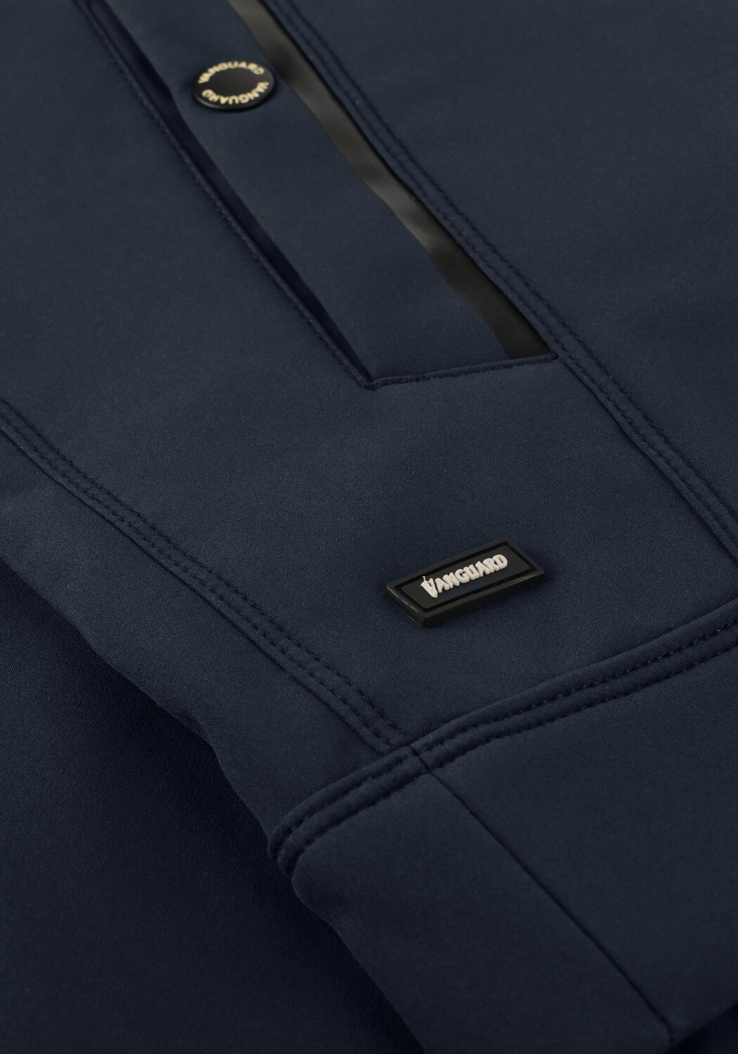 Dunkelblau VANGUARD Jack SHORT JACKET SUMMER SOFT-SHELL CHAINBRAKE - large