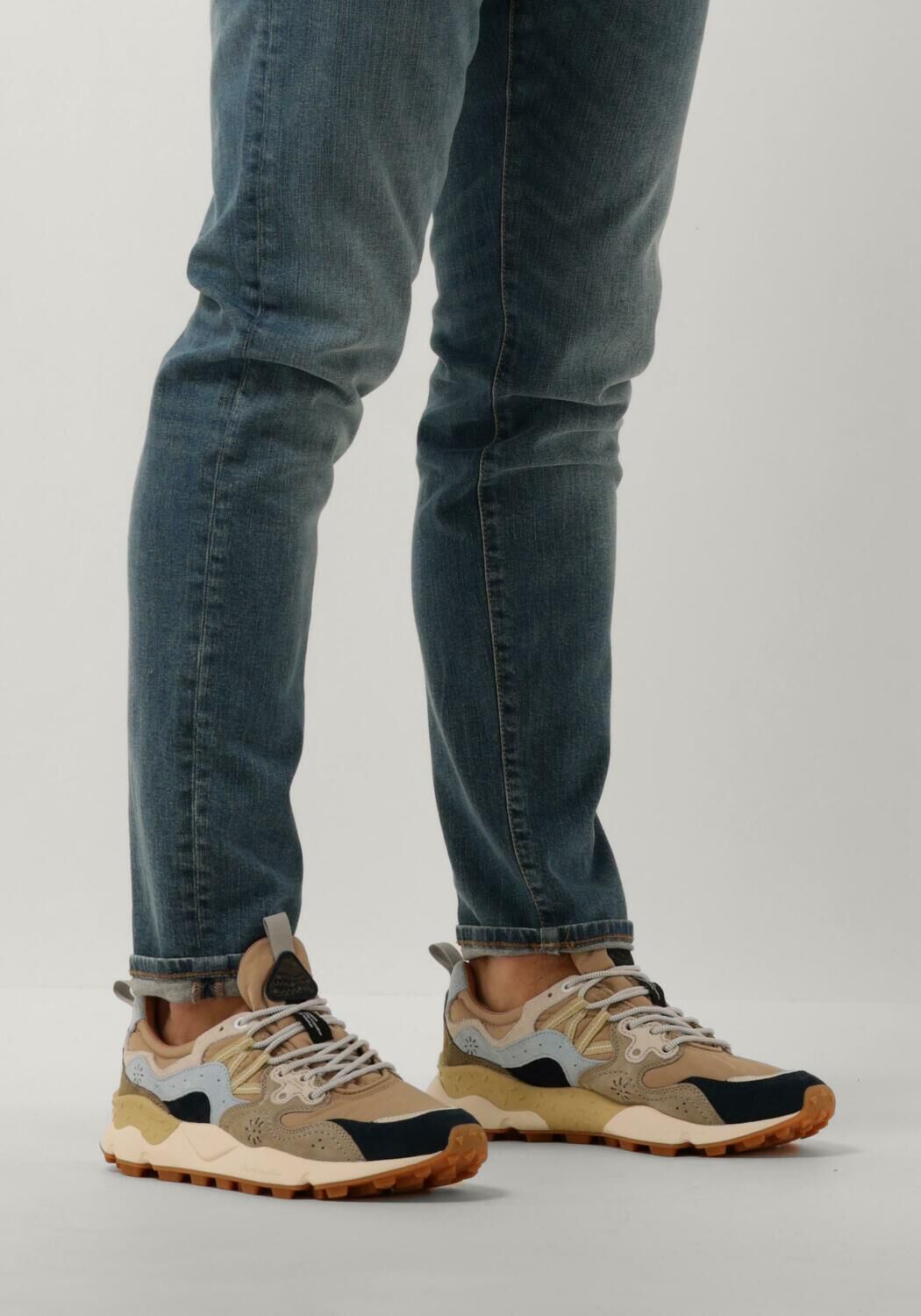 Mehrfarbige/Bunte FLOWER MOUNTAIN Sneaker Low YAMANO 3 MAN - large