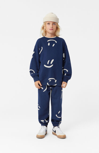 Dunkelblau MOLO Sweatshirt MONTI - large