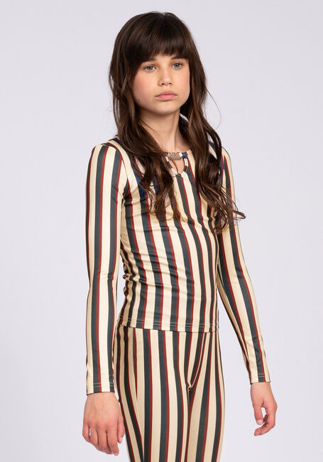 Mehrfarbige/Bunte NIK & NIK Top STRIPED LS TOP - large
