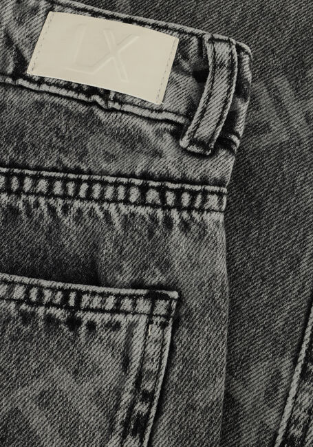 Dunkelgrau ALIX THE LABEL Mom jeans LADIES WOWVEN DENIM TEXT MOM JEANS - large