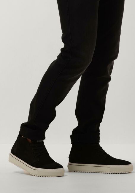 Schwarze REHAB Schn&uuml;rschuhe COOPER - large