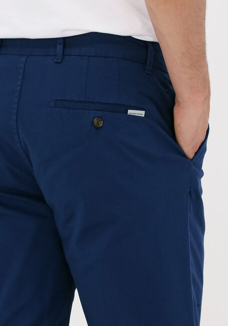 Dunkelblau SCOTCH & SODA Kurze Hose STUART GARMENT-DYED PIMA COTTON-BLEND SHORT - large