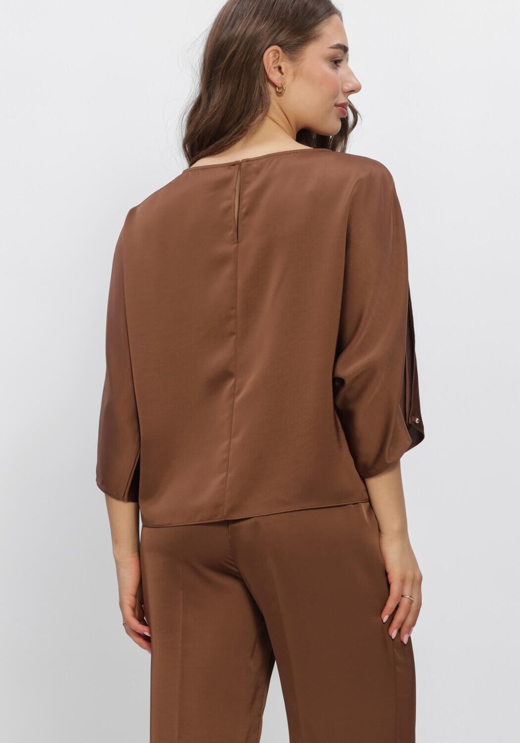 Braune DANTE6 Top RISETTE FLOWING SATIN TOP - large