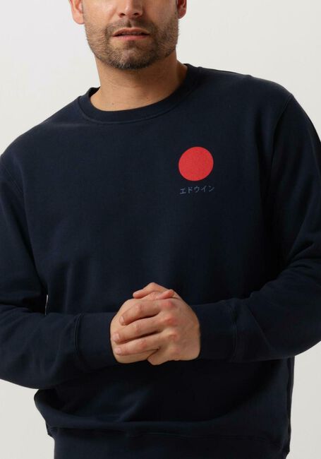 Dunkelblau EDWIN Sweatshirt JAPANESE SUN SWEAT - large