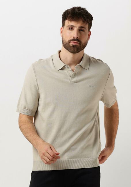 Beige BOSS Polo-Shirt ASAC_P - large