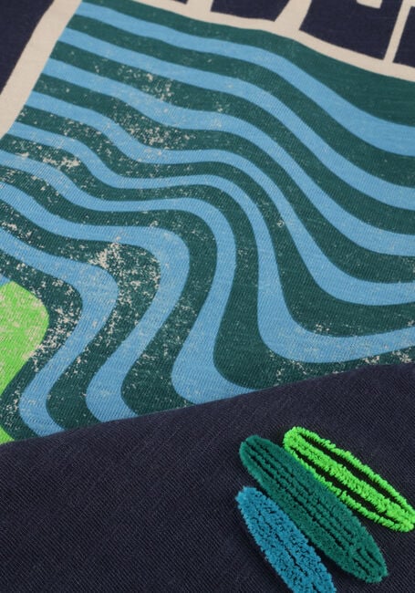 Blaue TUMBLE 'N DRY T-shirt OCEAN BAY - large