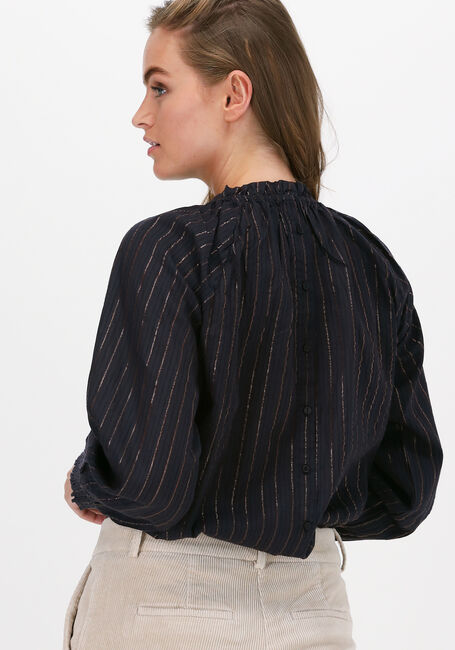 Dunkelblau BY-BAR Blusen GABY SPARKLE BLOUSE - large