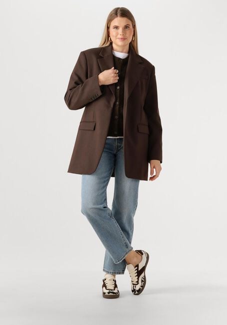 Braune SELECTED WOMEN Strickjacke SLFLULU NEW LS KNIT CARDIGAN - large