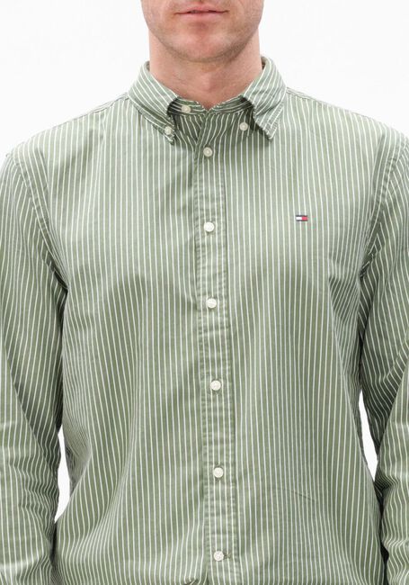 Gr&uuml;ne TOMMY HILFIGER Casual-Oberhemd CORE HAIRLINE POPLIN RF SHIRT - large