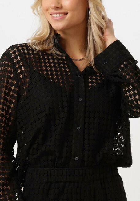 Schwarze MODSTRÖM Blusen HATTIEMD SHIRT - large