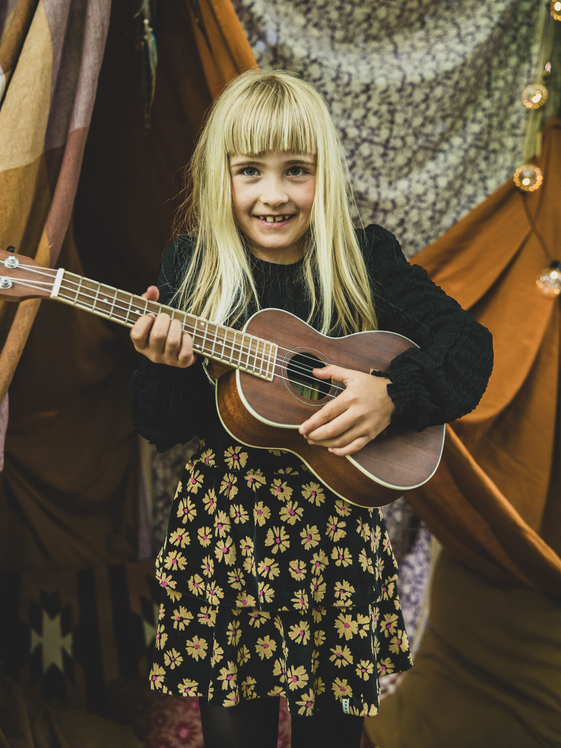 Schwarze LOOXS Little Minirock 2531-7709 - large