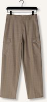 Camelfarbene ALIX THE LABEL Cargohosen LADIES WOVEN CHECK CARGO PANTS Camelfarbene ALIX THE LABEL Cargohosen LADIES WOVEN CHECK CARGO PANTS - medium