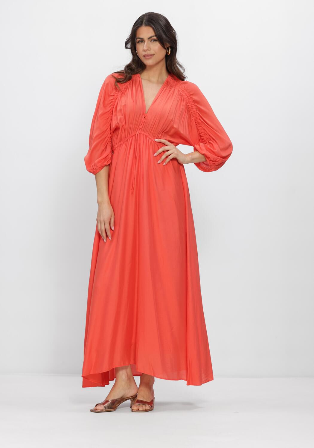 Orangene NEMA Kleider N210 - large