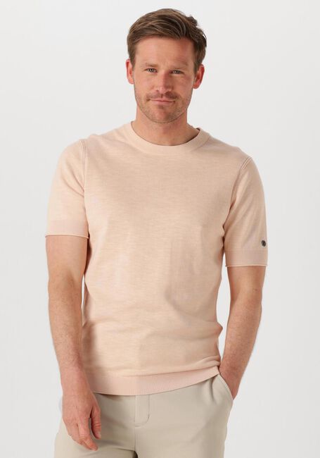 Hell-Pink CAST IRON T-shirt COTTON BLEND SLUB - large