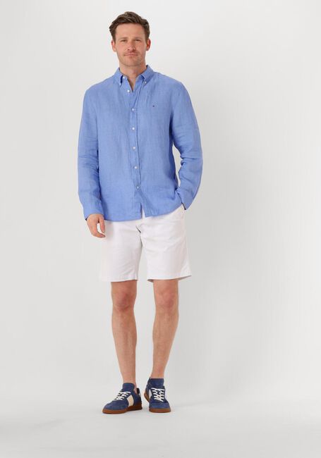Hellblau TOMMY HILFIGER Casual-Oberhemd PIGMENT DYED LI SOLID RF SHIRT - large