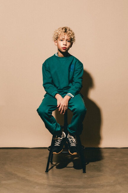 Dunkelgrün Labo de Colores Sweatshirt TOKIO - large