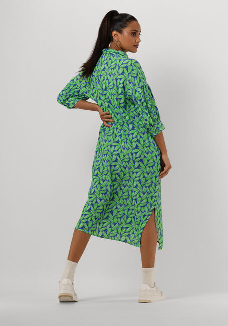 Blaue YDENCE Midikleid DRESS PALMER - large
