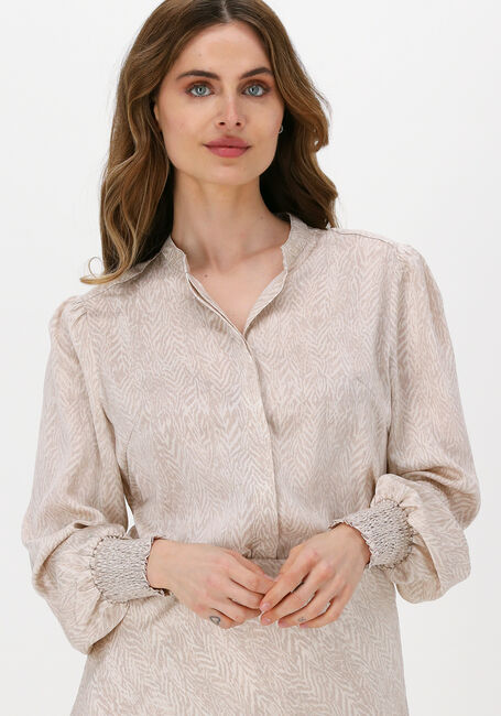 Sand NEO NOIR Blusen KALA DITSY GLOW BLOUSE - large