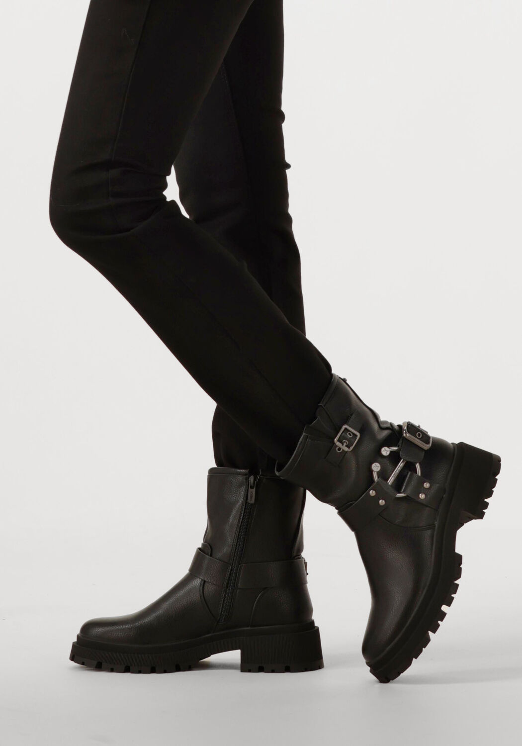 Schwarze MEXX Biker Boots PARVATI MO - large