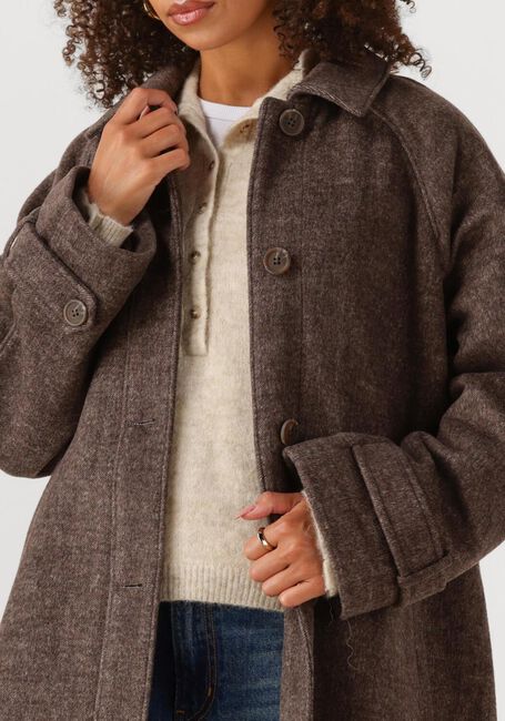 Braune ENVII Mäntel ENSENECA WOOL JACKET 7276 - large