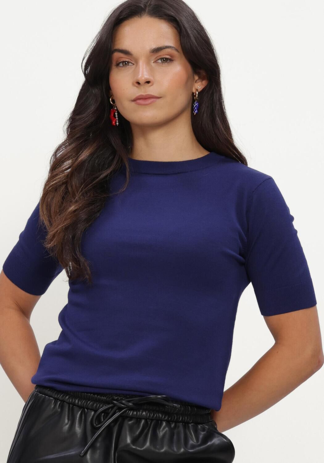 Blaue SILVIAN HEACH Top SWEATER KUPPAI - large