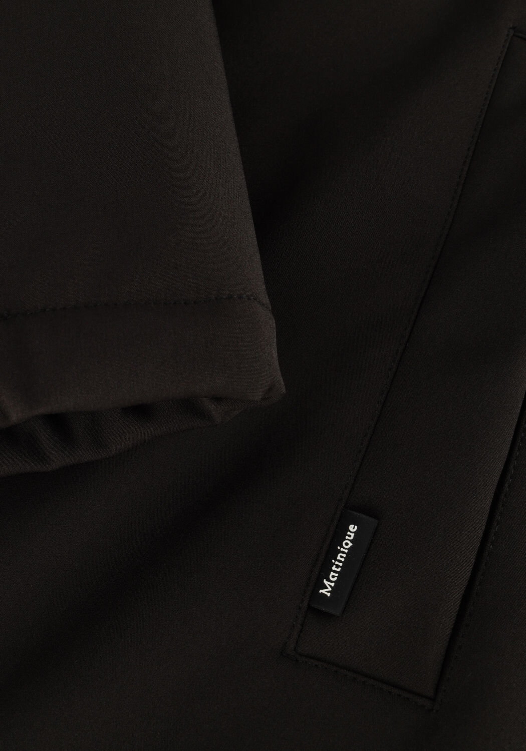 Schwarze MATINIQUE Parkas DESTON - large