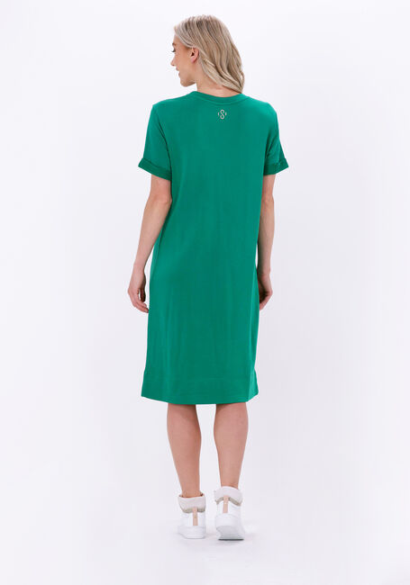 Grüne SUMMUM Midikleid DRESS FLUID SWEAT - large