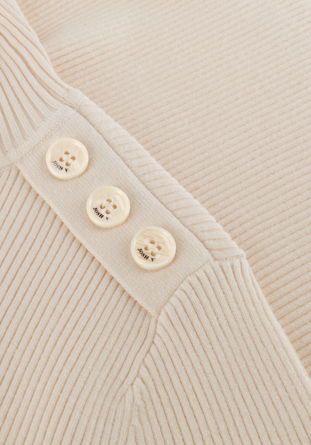 Ecru JOSH V Rollkragenpullover LOUA - large