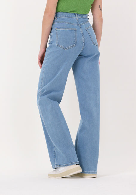 Blaue MODSTRÖM Wide jeans OLLI JEANS - large