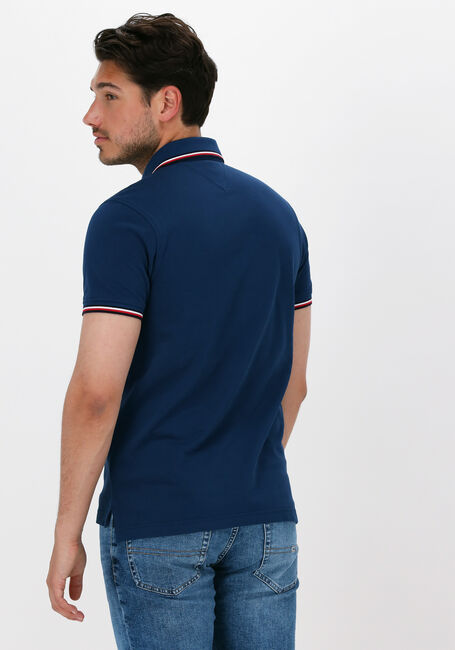 Dunkelblau TOMMY HILFIGER Polo-Shirt TOMMY TIPPED SLIM POLO - large
