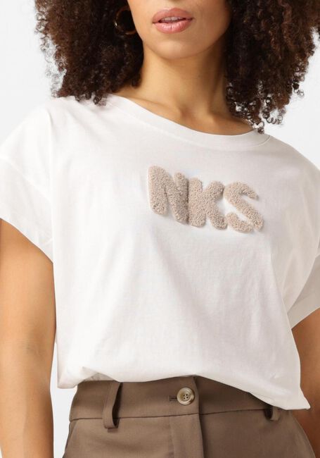 Weiße NUKUS T-shirt LAGOS SHIRT - large