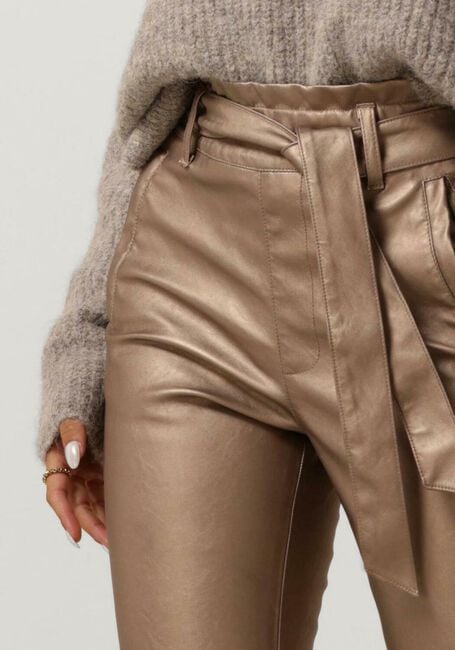 Bronzefarbene KNIT-TED Hose FRANCIS PANT - large
