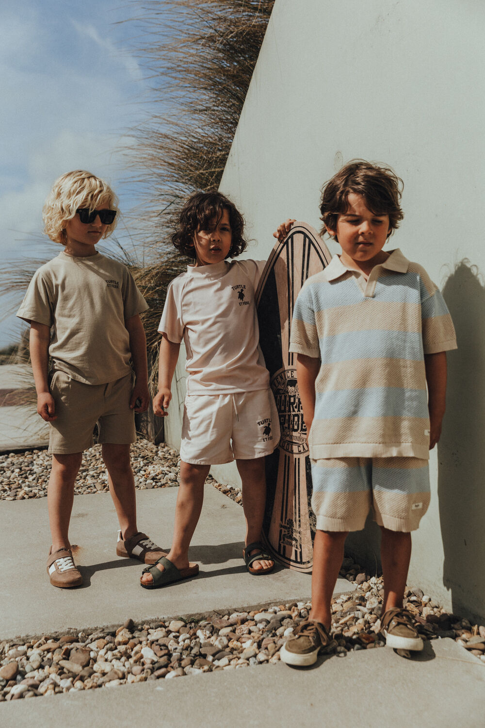 Beige BAJE STUDIO Badehosen MELLO - large